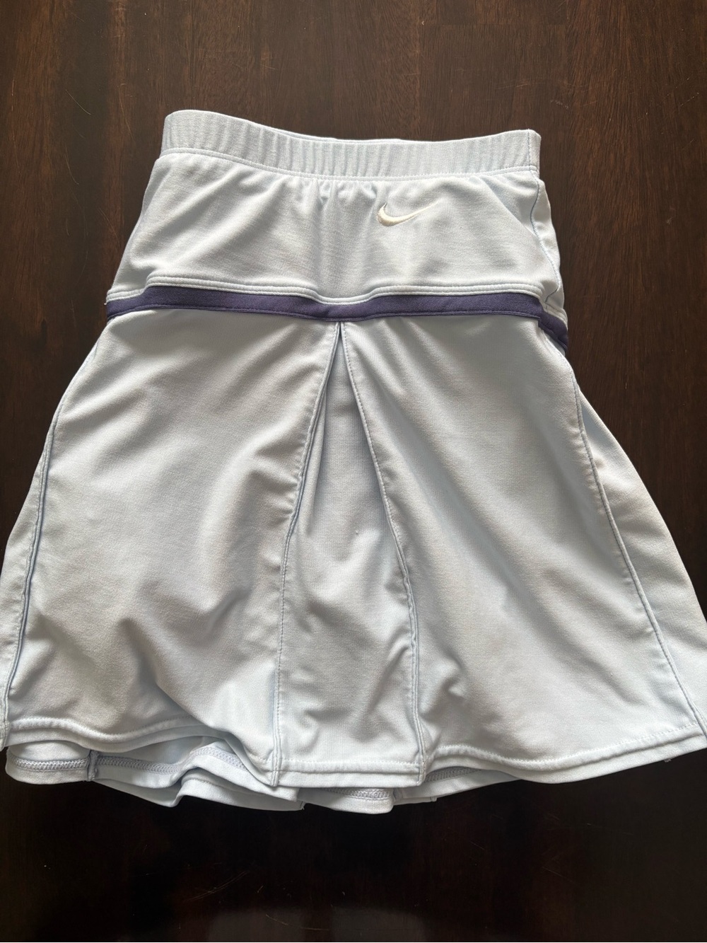 Nike Light Blue Athletic Skirt Dry Fit